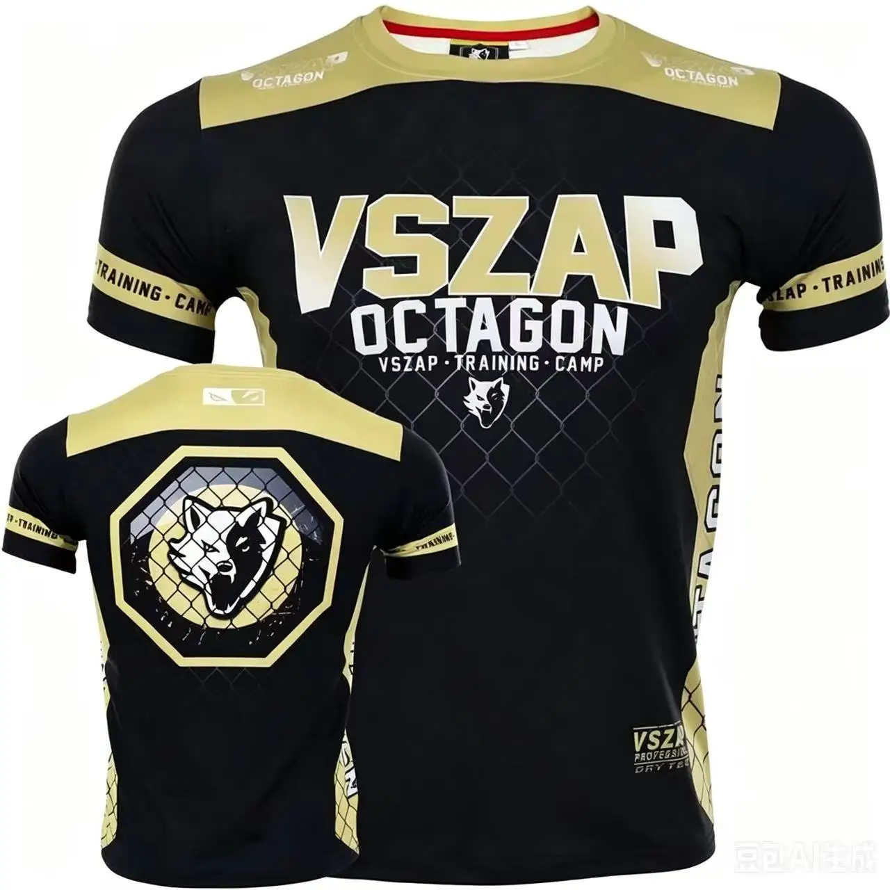 Herren 3D-gedrucktes, schnell trocknendes, atmungsaktives Sport-T-Shirt für Outdoor-Street-Boxen, Muay Thai, Training, Rundhalsausschnitt, für Eltern und Kinder – Detail 16