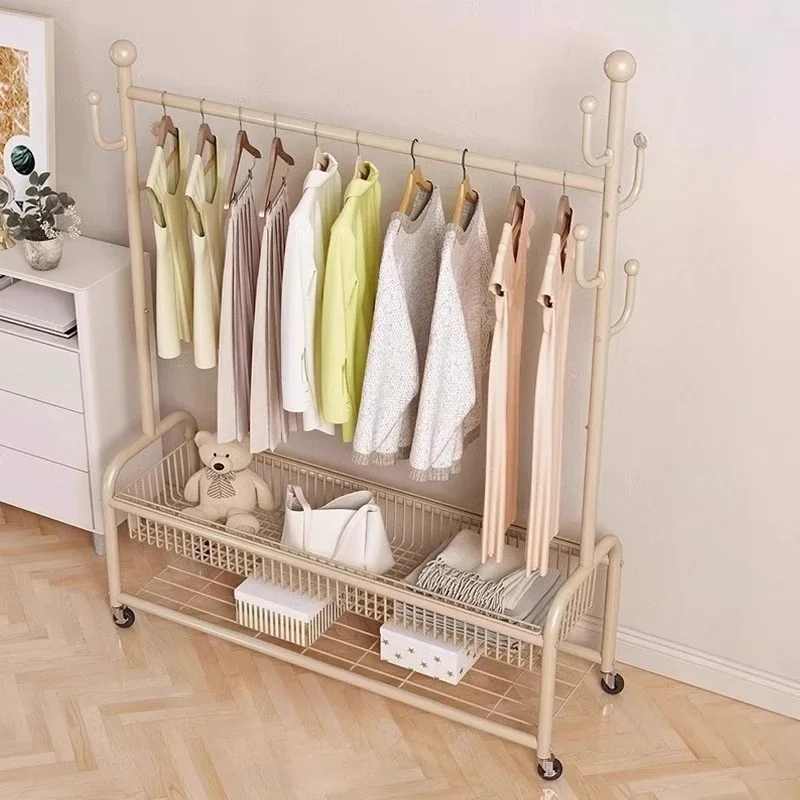 Simple Coat Rack for Bedroom Stable Structure Premium Quality Long Lasting Scratch Resistant Reinforced Frame Durable Build