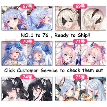 10 best sales Garota de travesseiro de corpo de anime - №8
