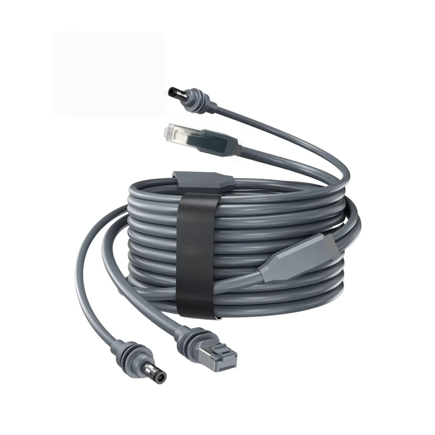 2-In-1 Ethernet Connection Cable DC / USB C Charging For Starlink Mini Extension Cable Power Supply Automotive Accessories