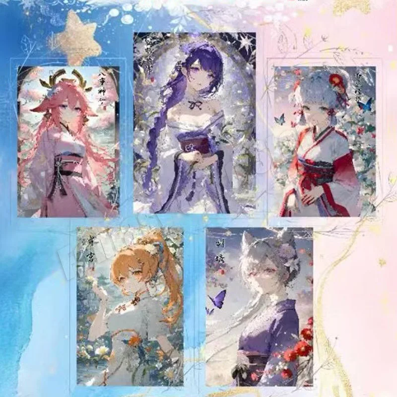 نمط جديد مثير عارية جمع A5 بطاقة ACG آلهة قصة بطاقات كبير الثدي Waifu الداعم صندوق Doujin اللعب بيع محدود