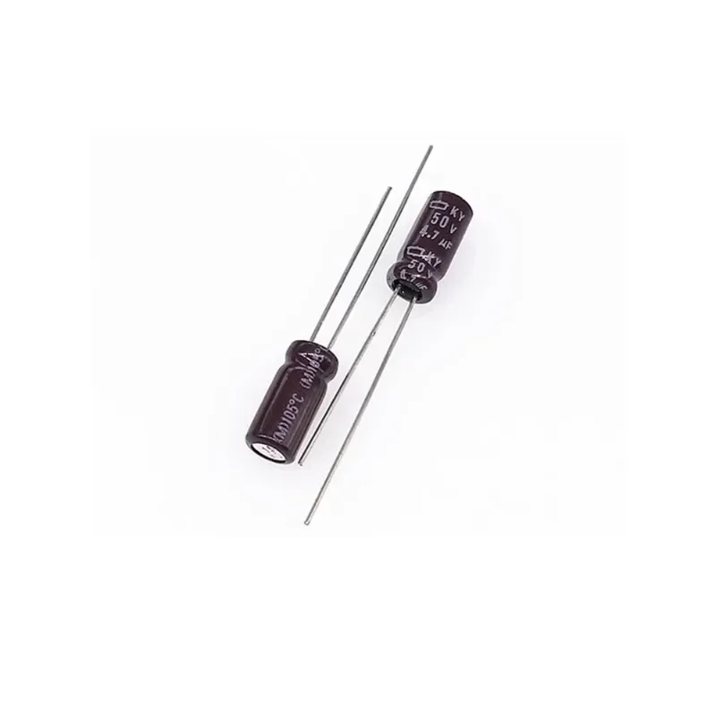 10Pcs/50Pcs Nippon KY Series 50V4.7uF 5X11MM High-frequency and long-life electrolytic capacitors