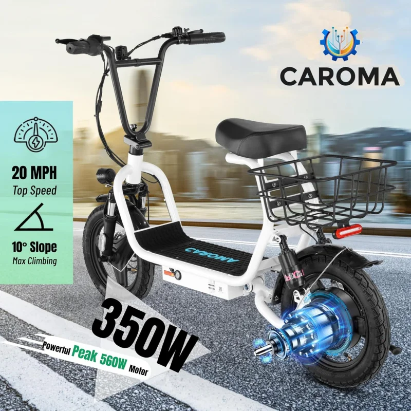 Caroma 1200W Peak Scooters Adults,14