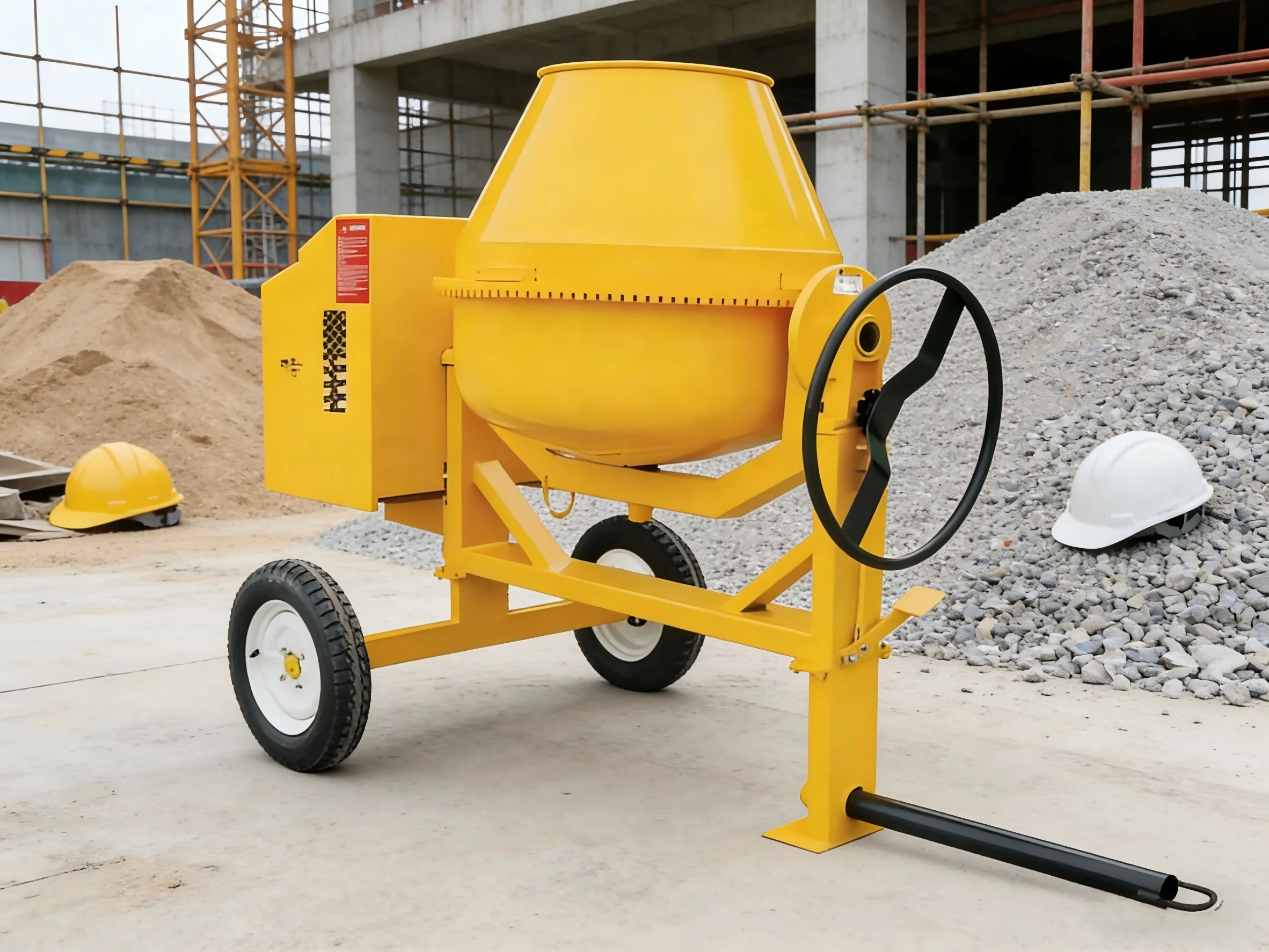 Widely Used Concrete Mixing Machine Mini Portable Concrete Cement Mixer