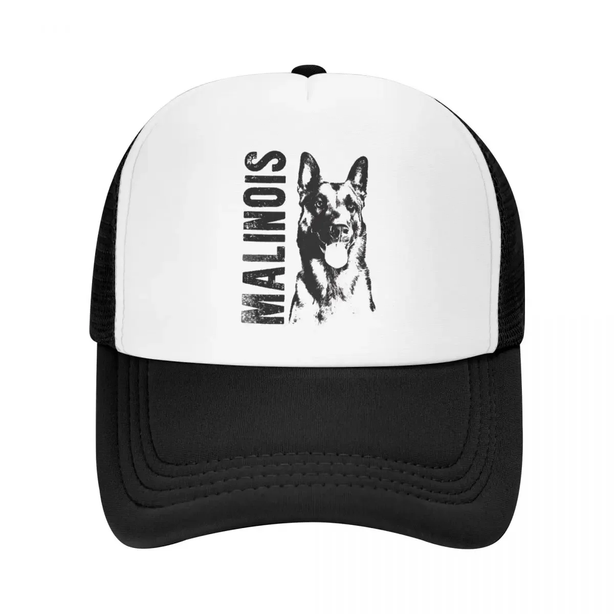 

Бельгийская овчарка Malinois на заказ, бейсболка Mechelaar для женщин и мужчин, дышащая шляпа дальнобойщика, уличная кепка дальнобойщика Snapback