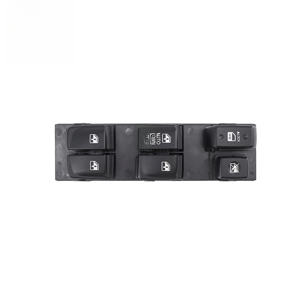 Driver Side Window Switch Black Power Window Switch Direct Replacement Plastic Housing Black Finish OEM Standard