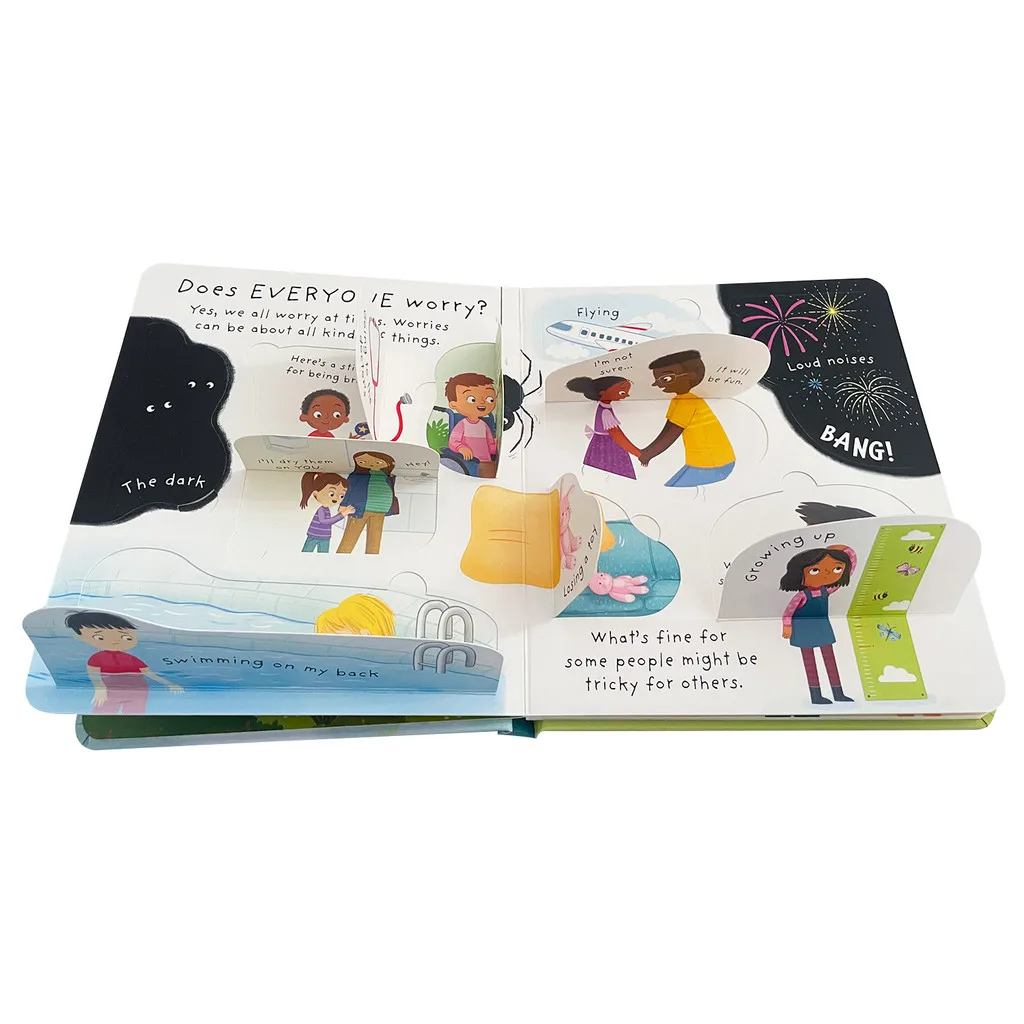 Usborne Pertanyaan dan Jawaban Pertama yang Sangat Penting Mengapa Seringkali Saya Tertegang? Buku Gambar Edukatif 3D untuk Anak-anak, Bacaan Sebelum Tidur