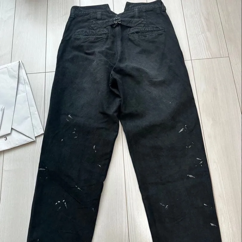 VISVIM style 26SS TILLER PANTS DMGD old ink-splashing trousers