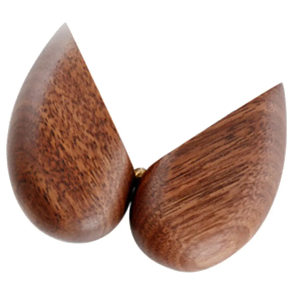 

Heart Shaped Ring Box Wedding Ceremony Engagement Ring Holder Compact Small Wooden Storage Case Rings Holder Jewelry Box