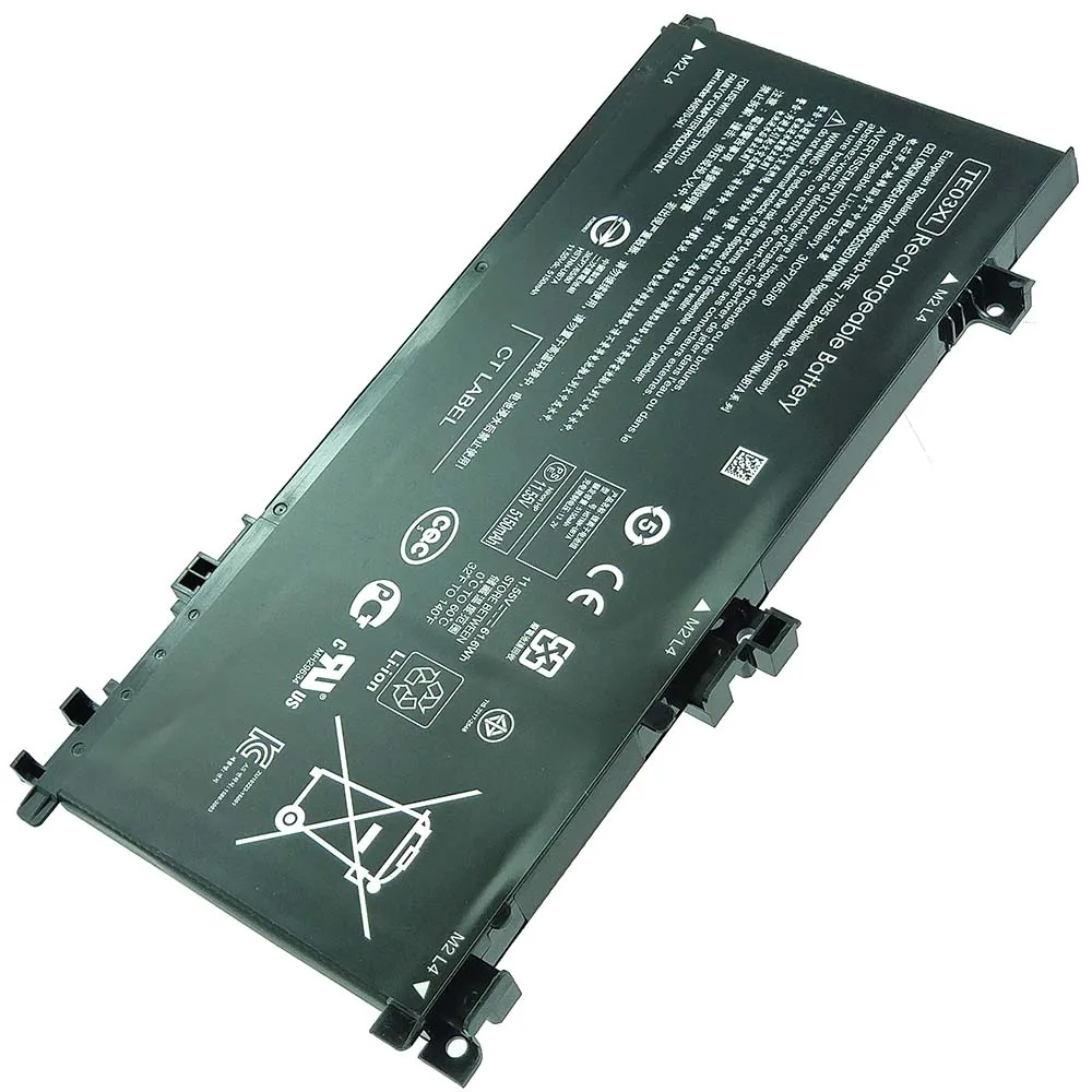 TE03XL 61.6Wh แบตเตอรี่สำหรับ HP OMEN 15-ax012TX To 15-ax050TX Pavilion 15-bc001TX To 15-bc045TX 849910-850 HSTNN-UB7A TPN-Q173