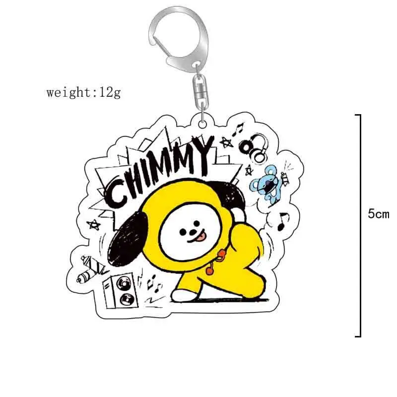 BT21 anime cartoon cute acryli - Anime Girl Merchandise บทวิจารณ์และราคา
