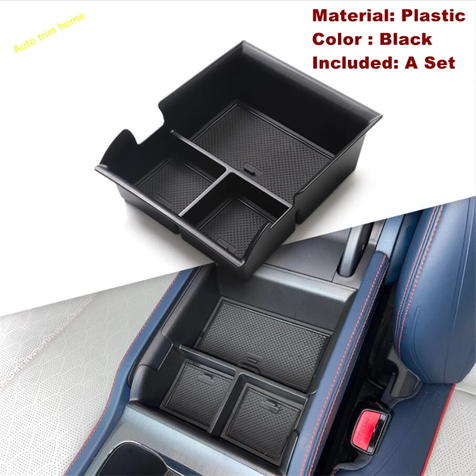 Central Armrest Storage Box Content Center Console Decoration Cover Fit For BYD Atto 3 Yuan Plus 2022 2023 2024 Auto Accessories