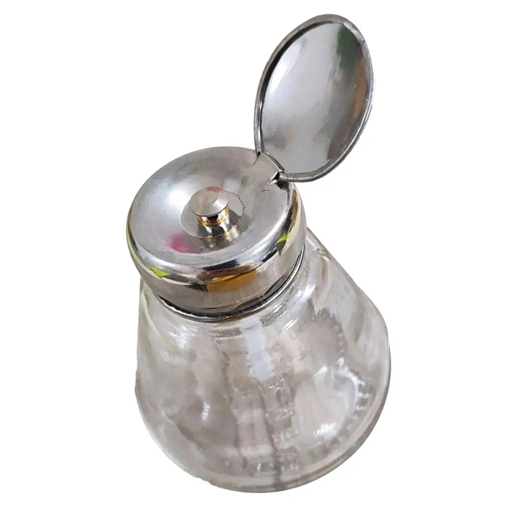 Anti-corrosion Nail Polish Remover Dispenser Acetone Ethanol Bottle Clear