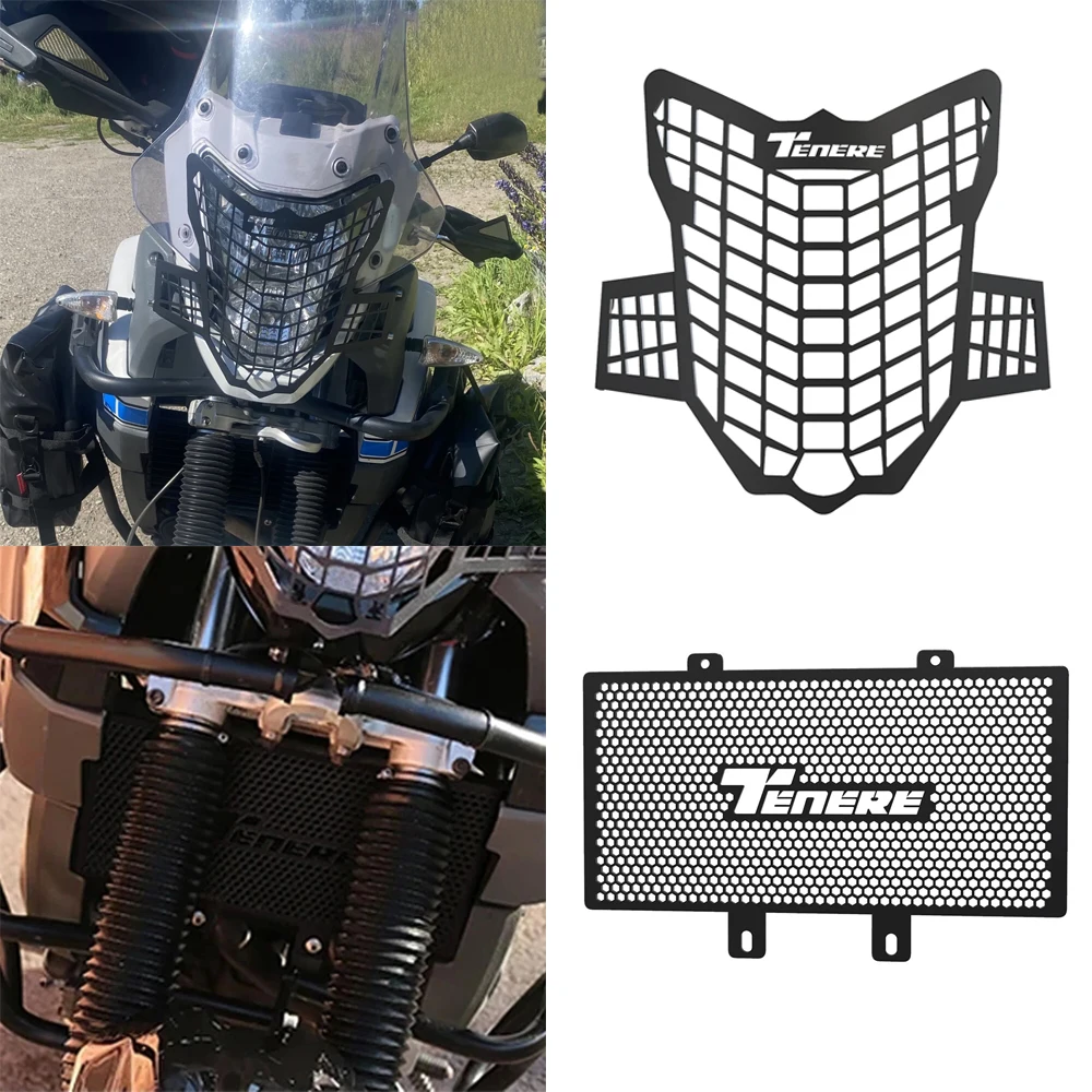 Защита радиатора для YAMAHA XT 660 Z Tenere XT660Z TENERE 2008 - 2016 2009 2010 2011 2012 2013 2014 защитная решетка для фары