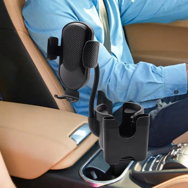 Car Phone Holder Cup Holder Car Cup Holder Phone Mount 360rotate Car Holder Phone Mount Auto Cup Holder Extender Non-Shaking For