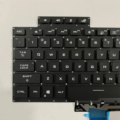 Imagen 2 del producto Diseño estadounidense para teclado de ordenador portátil ASUS ROG G14 Zephyrus G14 GA401U/GA401V/GA401/GA401I/GA401M /GA401Q