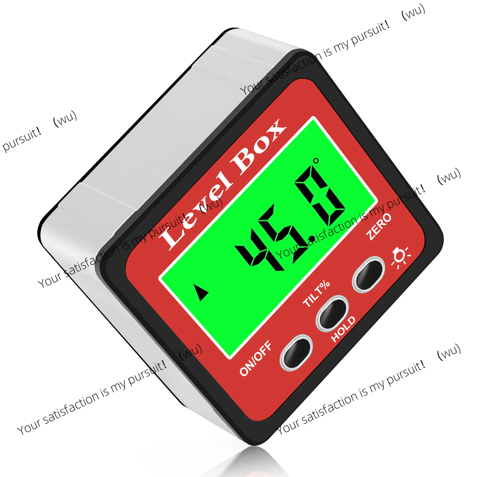 Digital Goniometer Electronic 3 In 1 Bubble Level Box Woodworking Tools Electronic Angle Ruler Backlight Protractor Inclinometer