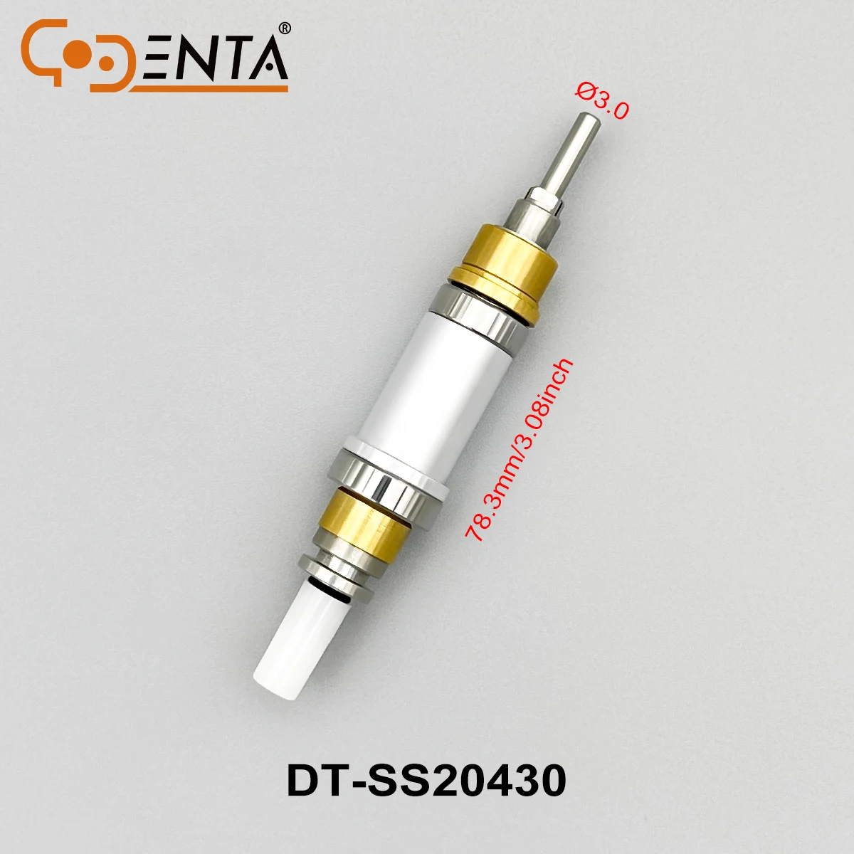 2.35/3.0mm Spindle / Chuck for Saeshin Dental Strong 204 MicroMotor Polishing Handpiece 102L Rotor Shaft Chuck ornament