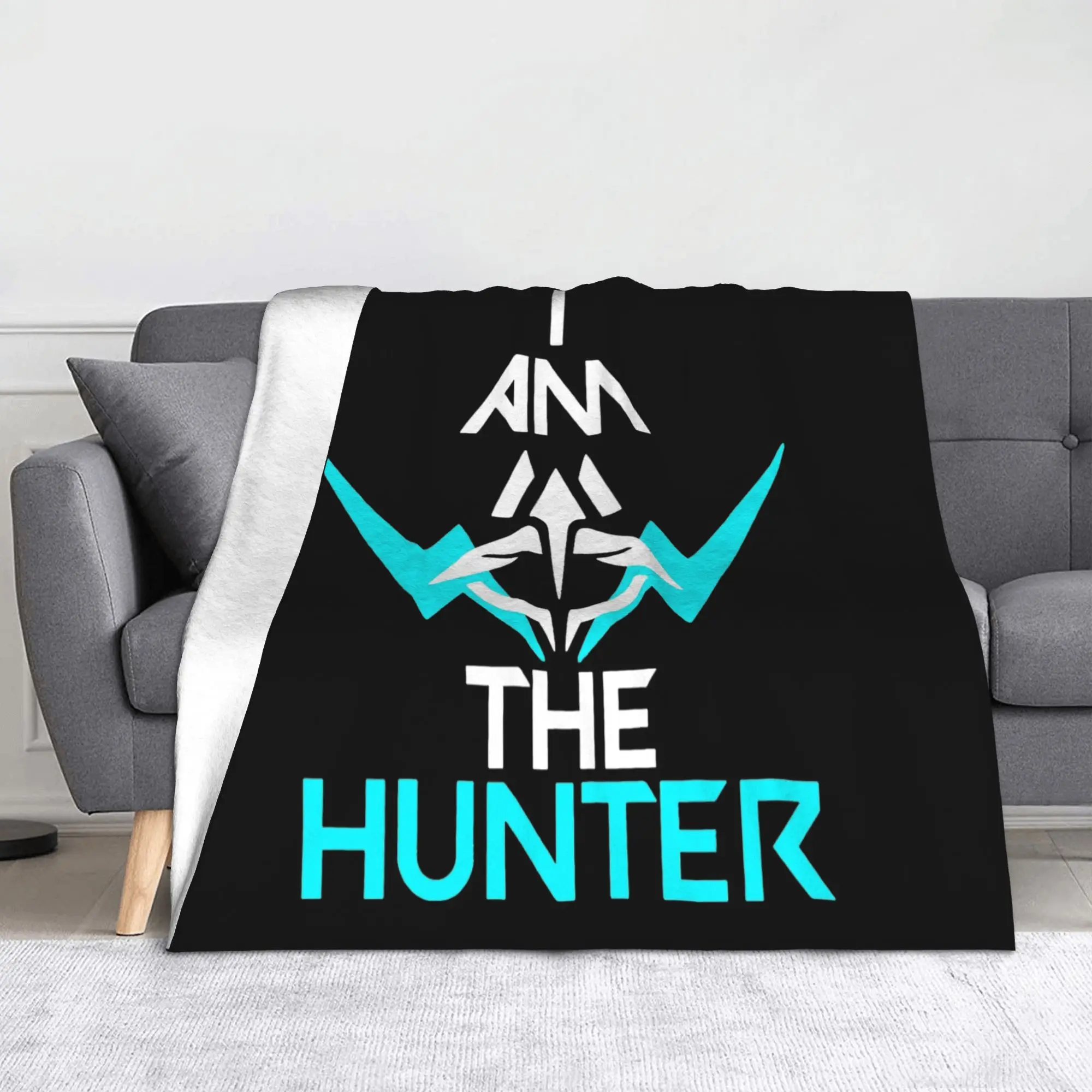 Hunter's Fury Blankets Valorant Game Flannel Throw Blanket Summer Air Conditioning Personalised Ultra-Soft Warm Bedspreads