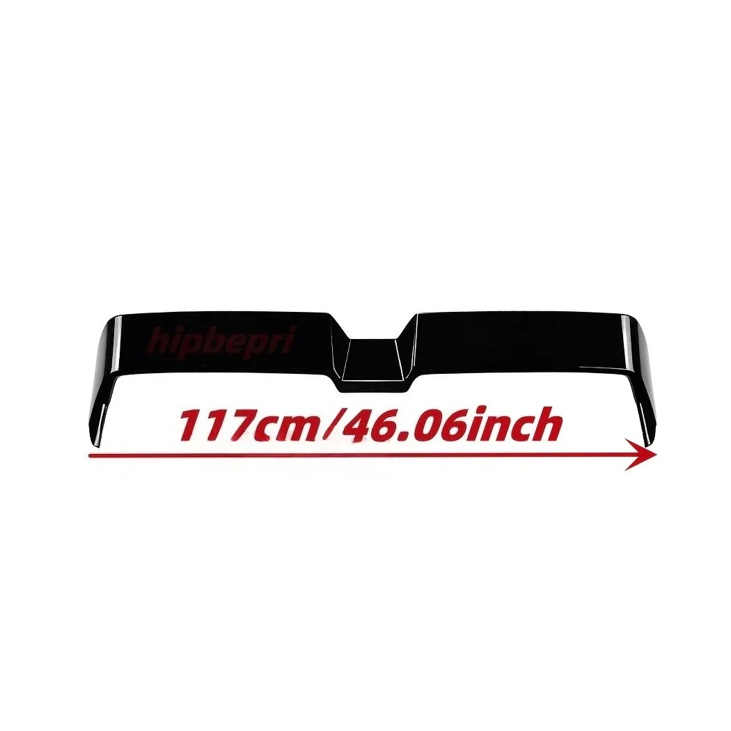 Fit for VW Polo 6R/6C Rear Trunk Spoiler 2009-2017 Oettinger Style ABS Gloss Black Lip Wing | Adhesive Fit Tail Fin Diffuser