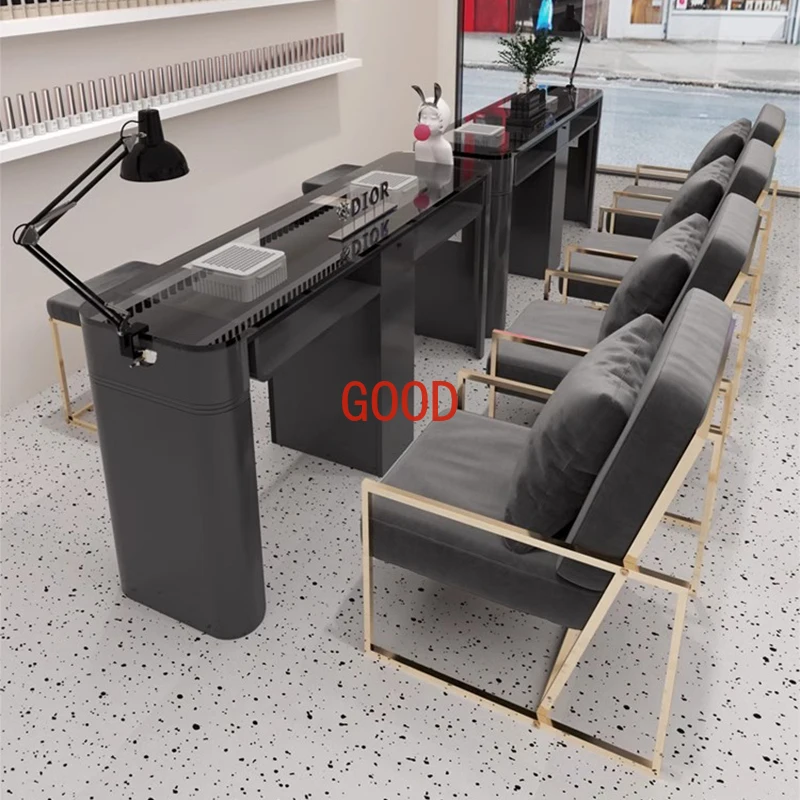 Стол для маникюра, столы, оборудование для ногтей, стулья для ногтей, портативный макияж, профессиональный стол, дизайнерский маникюрный Tafel