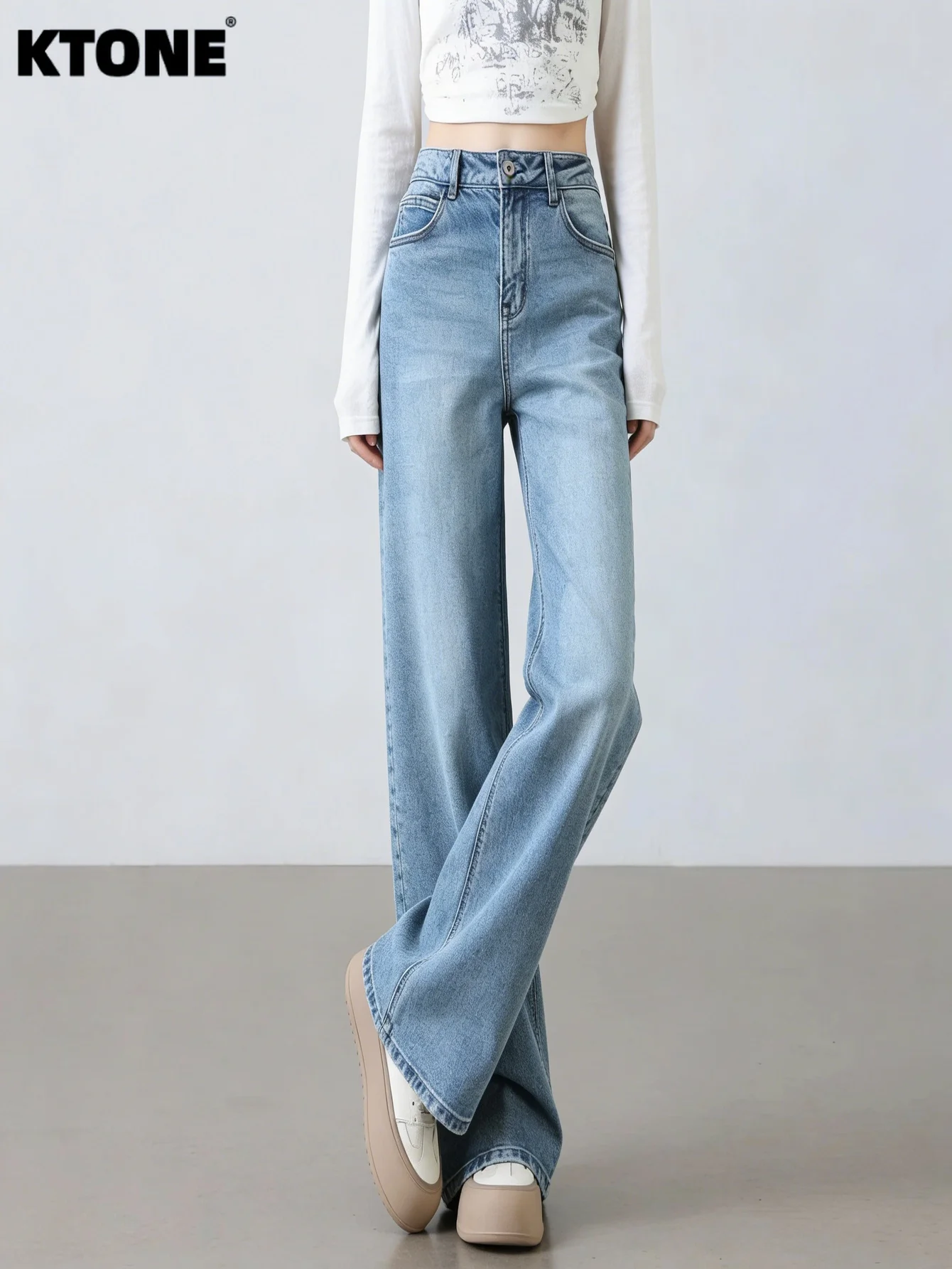 

Men and Women Jeans Blue Baggy Denim Vintage Drip Original No accessories or belts included