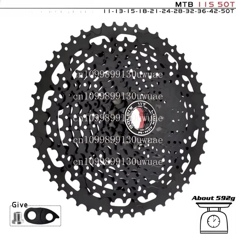 

Black MTB Cassete 8/9/10/11/12 Speed 40/42/46/50/50T K7 8/9/10/11/12v Bicycle Freewheel Bicycle Sprocket for Shimano/SRAM