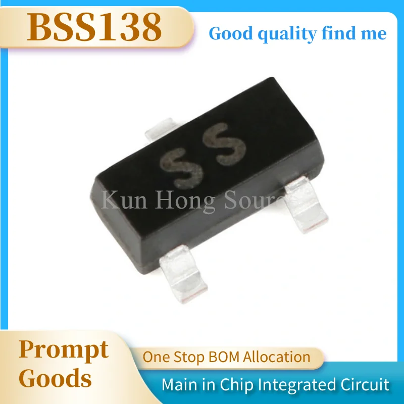 1PCS BSS138 J1 0.2A 50V SOT-23 N-Channel Mosfet SMD Transistors