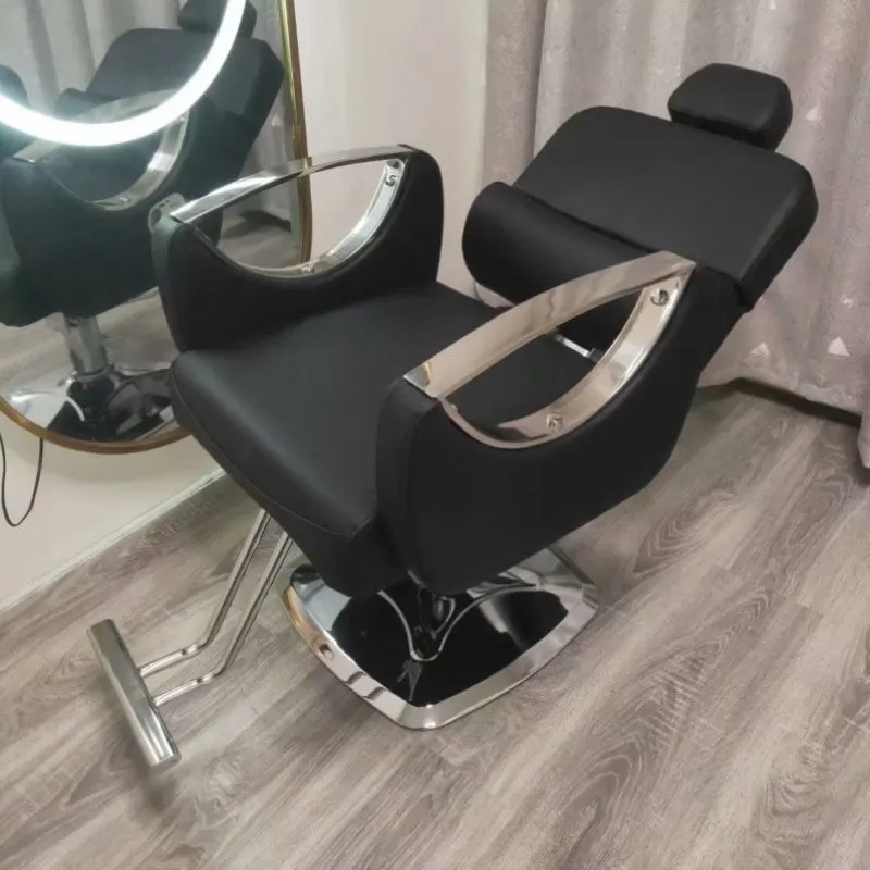 Chair Chairs Beauty Salon Styling Hair Professional Hairdressing Barbershop Furniture Aesthetics Washbasin Silla Barbero Sillas