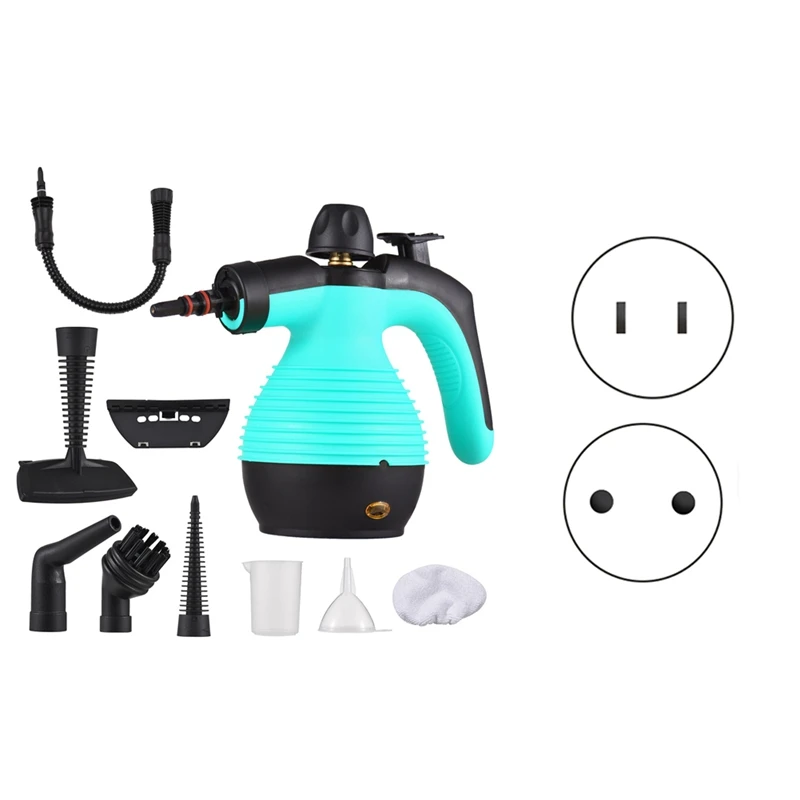 

Handheld Steam Cleaner 1050W Multifunctional High Temperature Pressurized Steam Cleaning Machine With 9PCS Accessory EU Plug