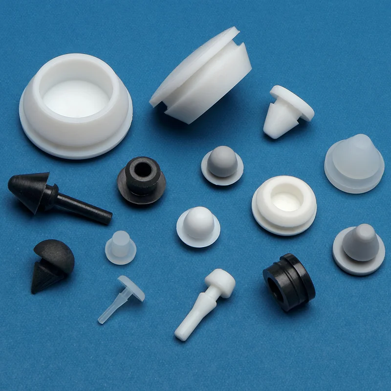 Silicone Cover Plug Rubber Stopper Soft Match Door Mat Non-slip Foot Sealing Eyelet Seismic Hide From View Shock White Muffling