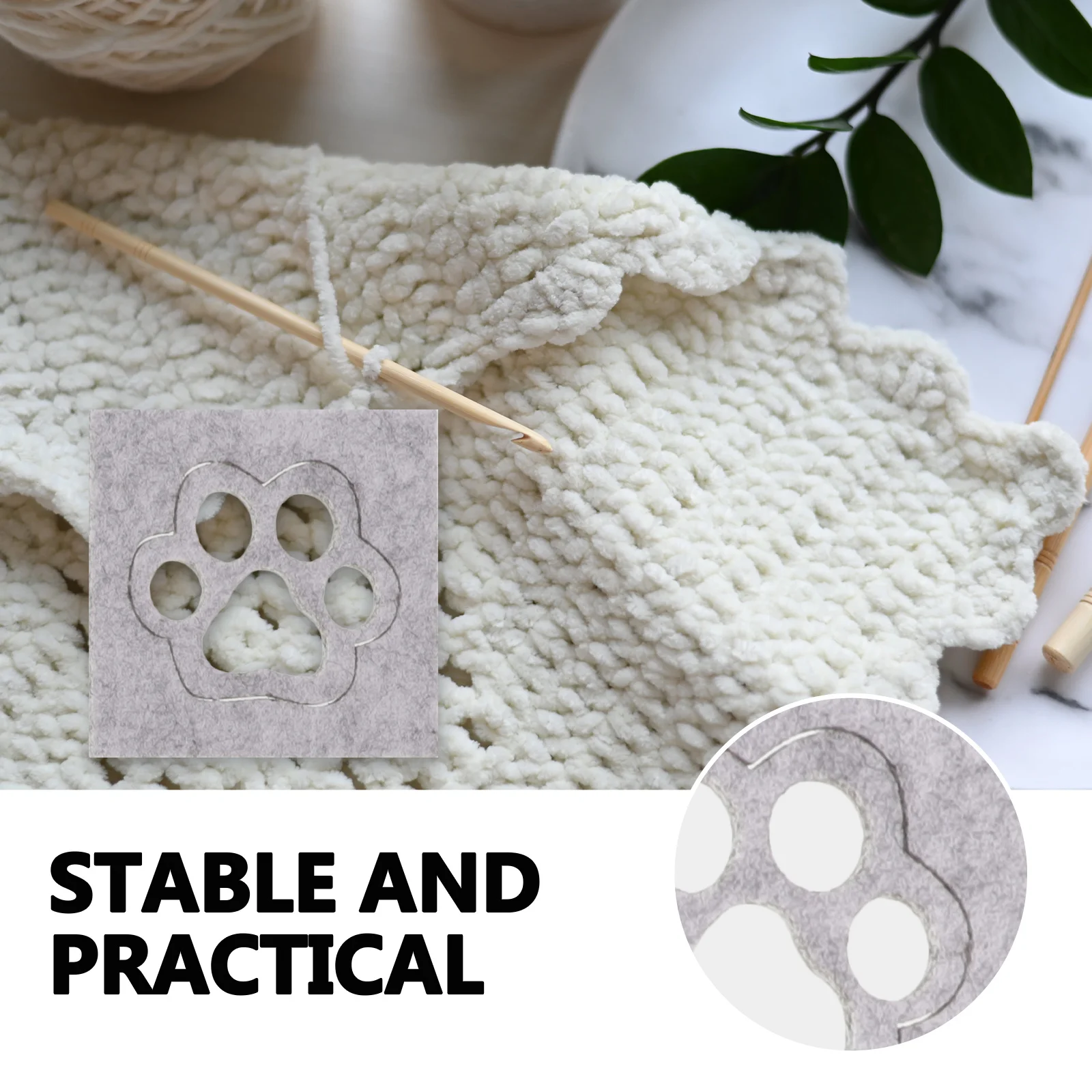 

5Pcs Wool Felting Molds Durable DIY Craft Templates Needle Felting Tools for Embroidery Applique Needlework Stencils Handmade