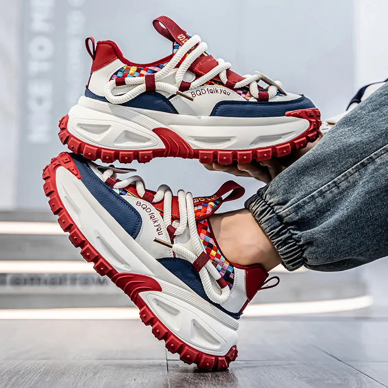 

Осенняя модная обувь на платформе, кроссовки для мужчин, удобные мягкие мужские повседневные кроссовки, уличные дизайнерские кроссовки, мужские zapatillas hombre