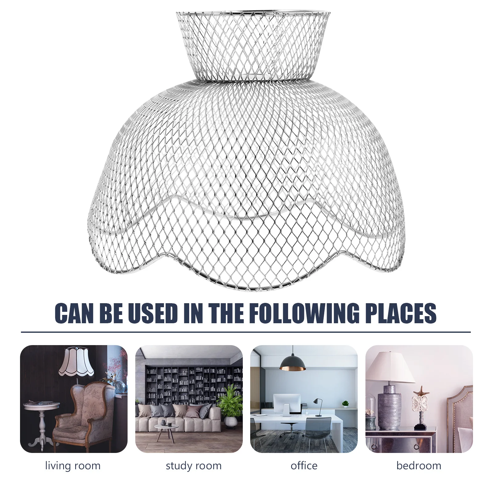 

Металлический каркас абажура «сделай сам», прочный, длительный срок службы, простая установка, уникальное украшение для дома, аксессуары для освещения, абажур, рамка «сделай сам»