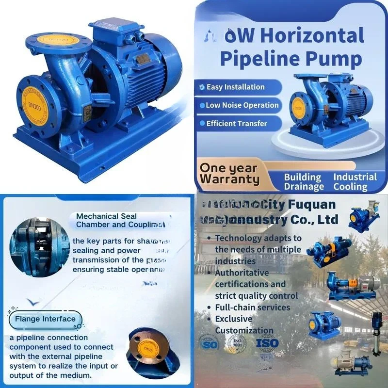 for  Custom Wholesale Low  Running Horizontal Pipeline Pump Aseptic Water Delivery