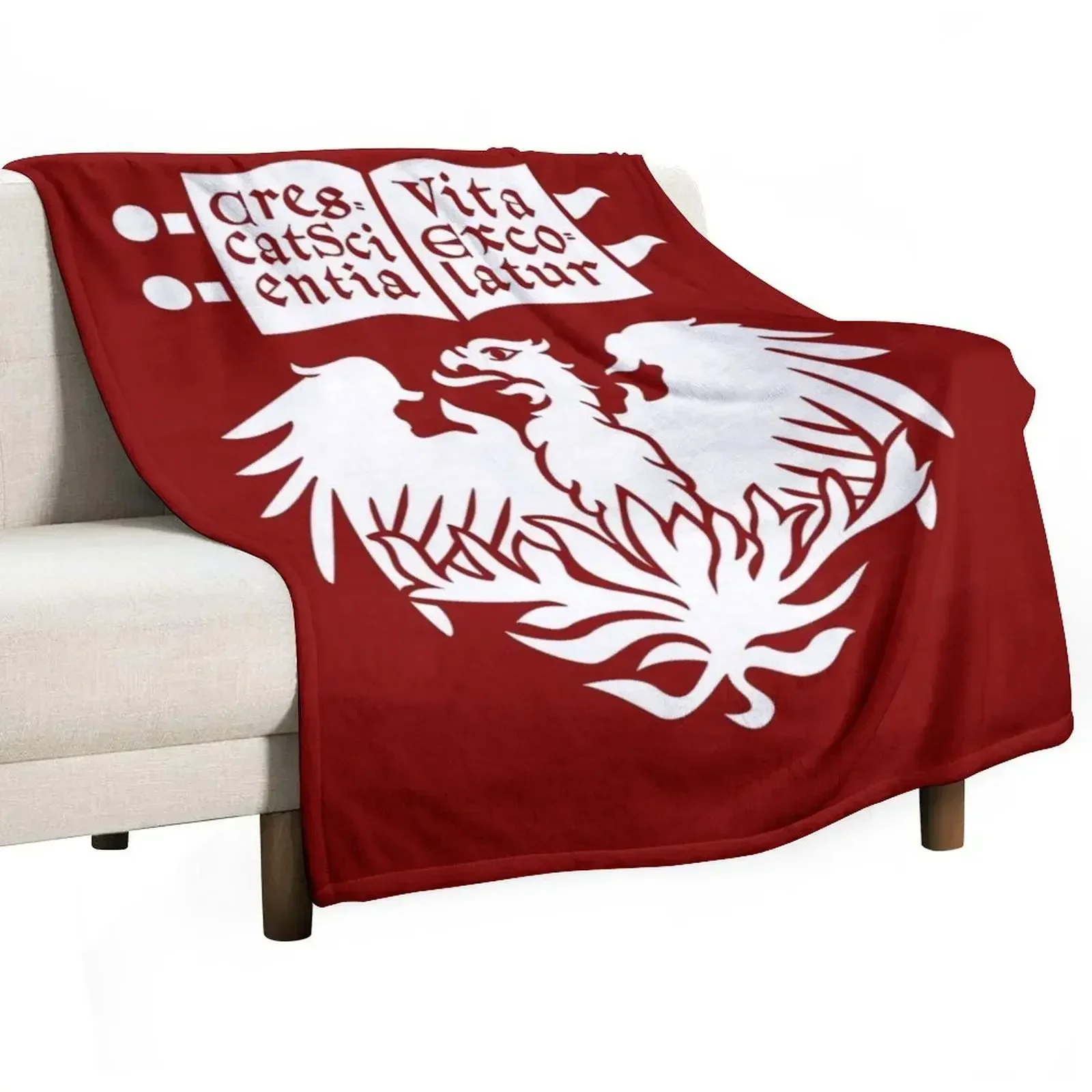 The University of Chicago icon Throw Blanket Plush Heavy Summer Retros Hairy Single Blankets