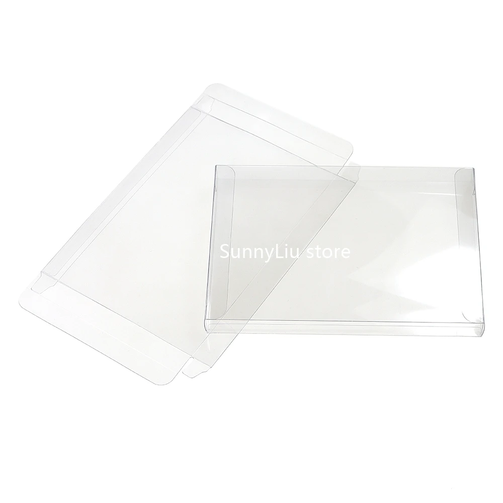 30pcs Transparent Game Cartridge Case Game Plastic PET Protector case for Wii game storage Game Card Box