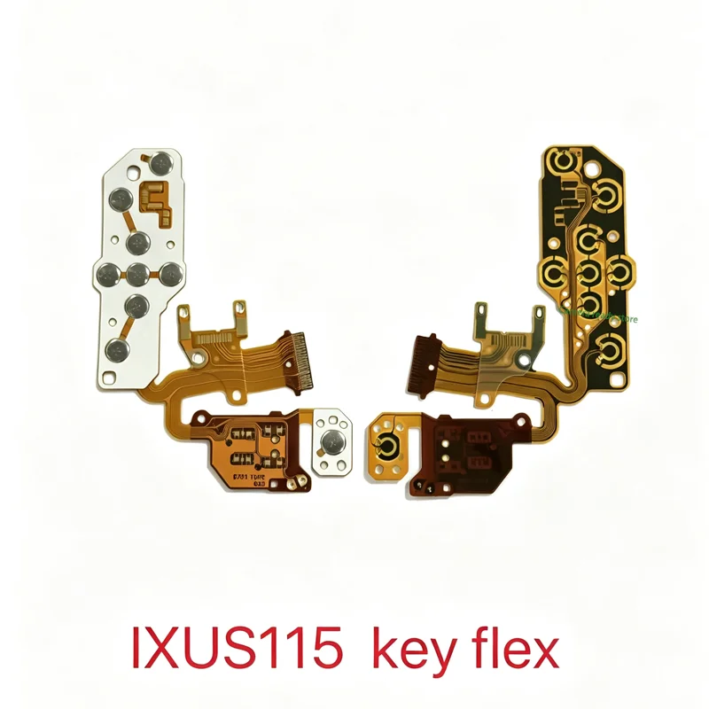 Key Flex Cable Top Cover Power On Ribbon For Canon IXUS115 IXUS210 ELPH 100HS Camera LCD Keypad Board Repair Part
