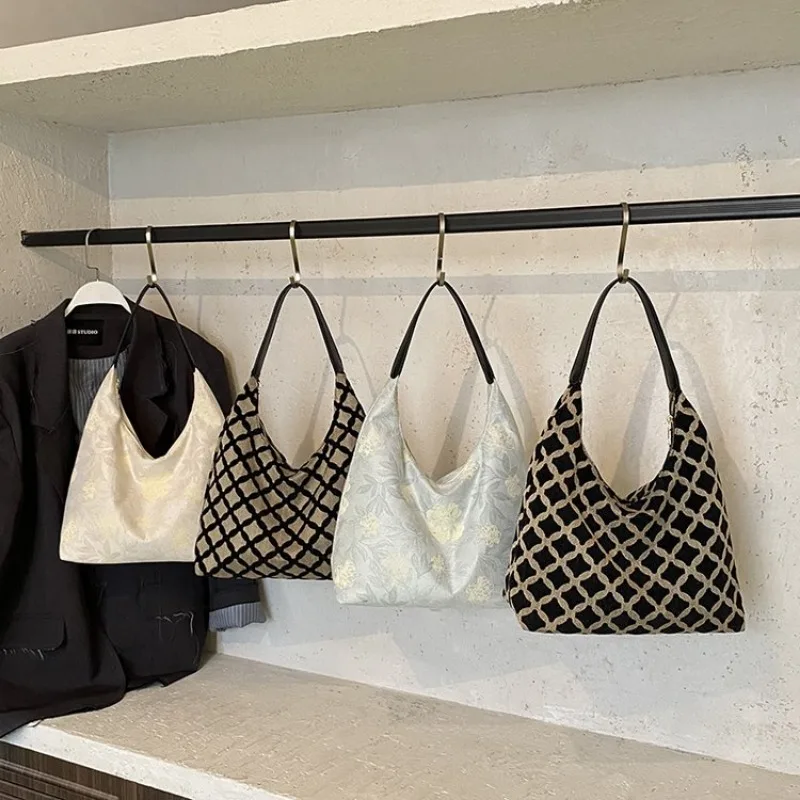 

Роскошные винтажные сумки для подгузников для женщин, простые дизайнерские кожаные сумки через плечо, элегантные, минималистичные, модные, для поездок на работу