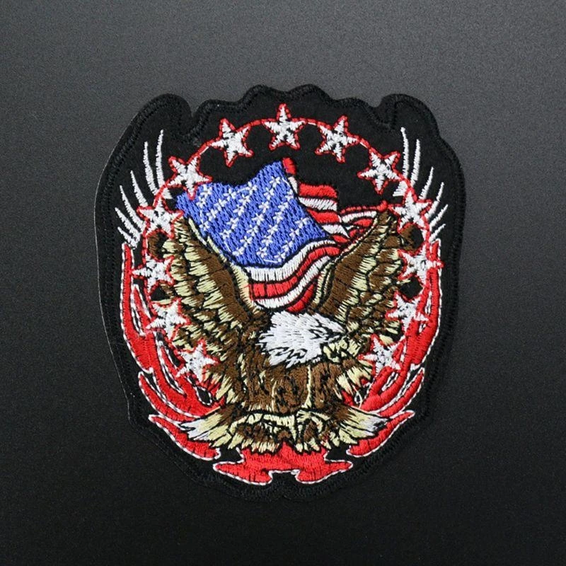  Badge Punk Rock Bike Patch Large Embroidery Biker Patch