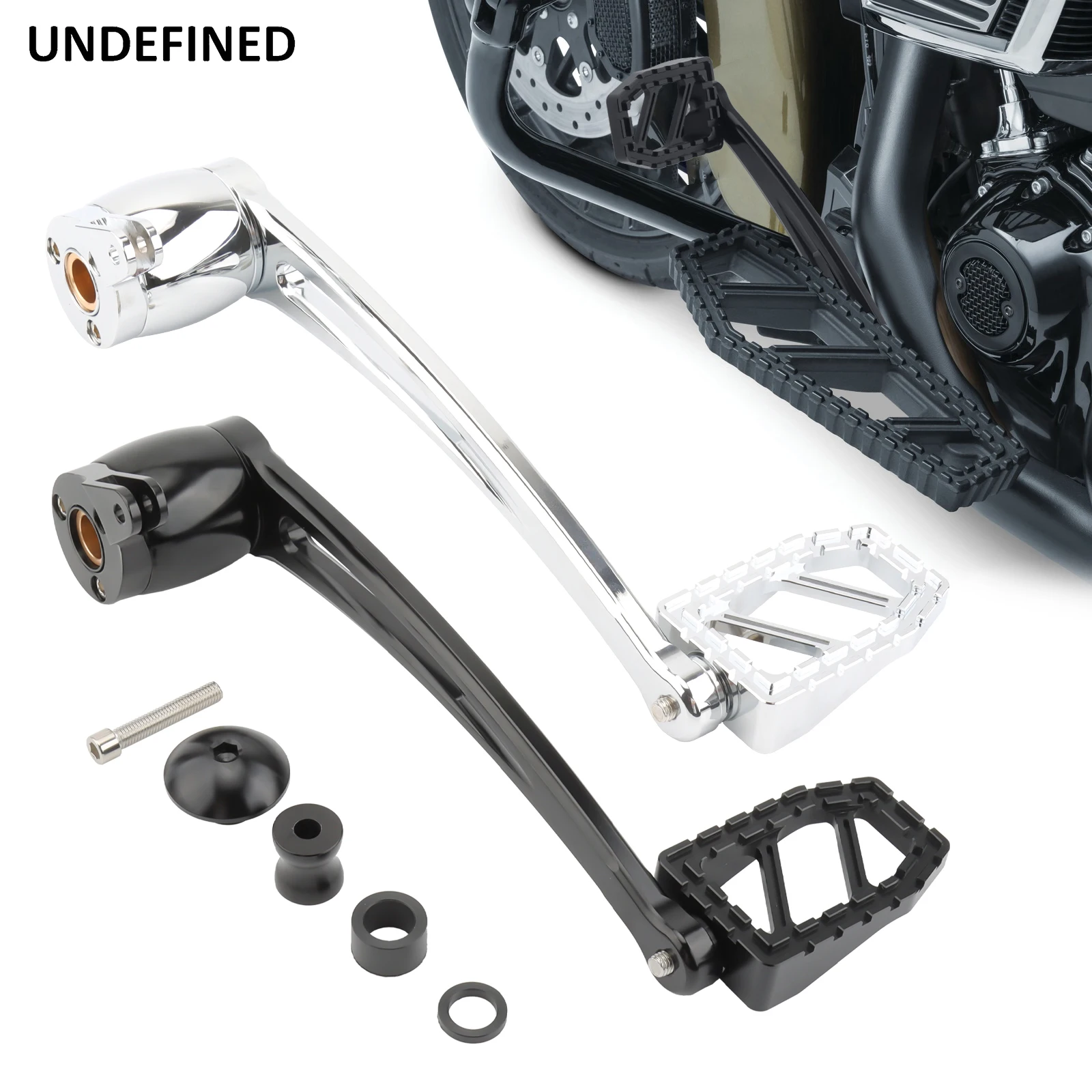 

Motorcycle Riot Brake Arm Pedal Lever Kits For Harley Touring Road King Electra Street Road Glide FLHR FLHX FLT Trike 2008-2013