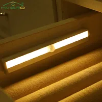 Smart Perception Warm White Night Light USB 60led PIR Motion Sensor Closet Bed Under Cabinet Wardrobe For Dormitory Stairs Lamp