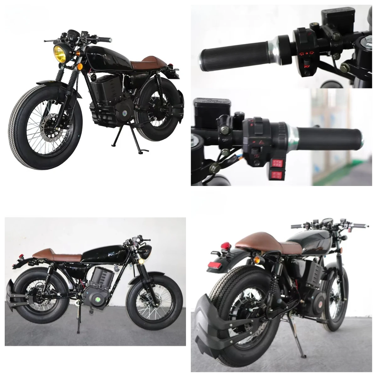 

Electric Retro Motorcycle Racing 5000W Motorcycle Electric Scooter Adult With 100Km Range Super Motos