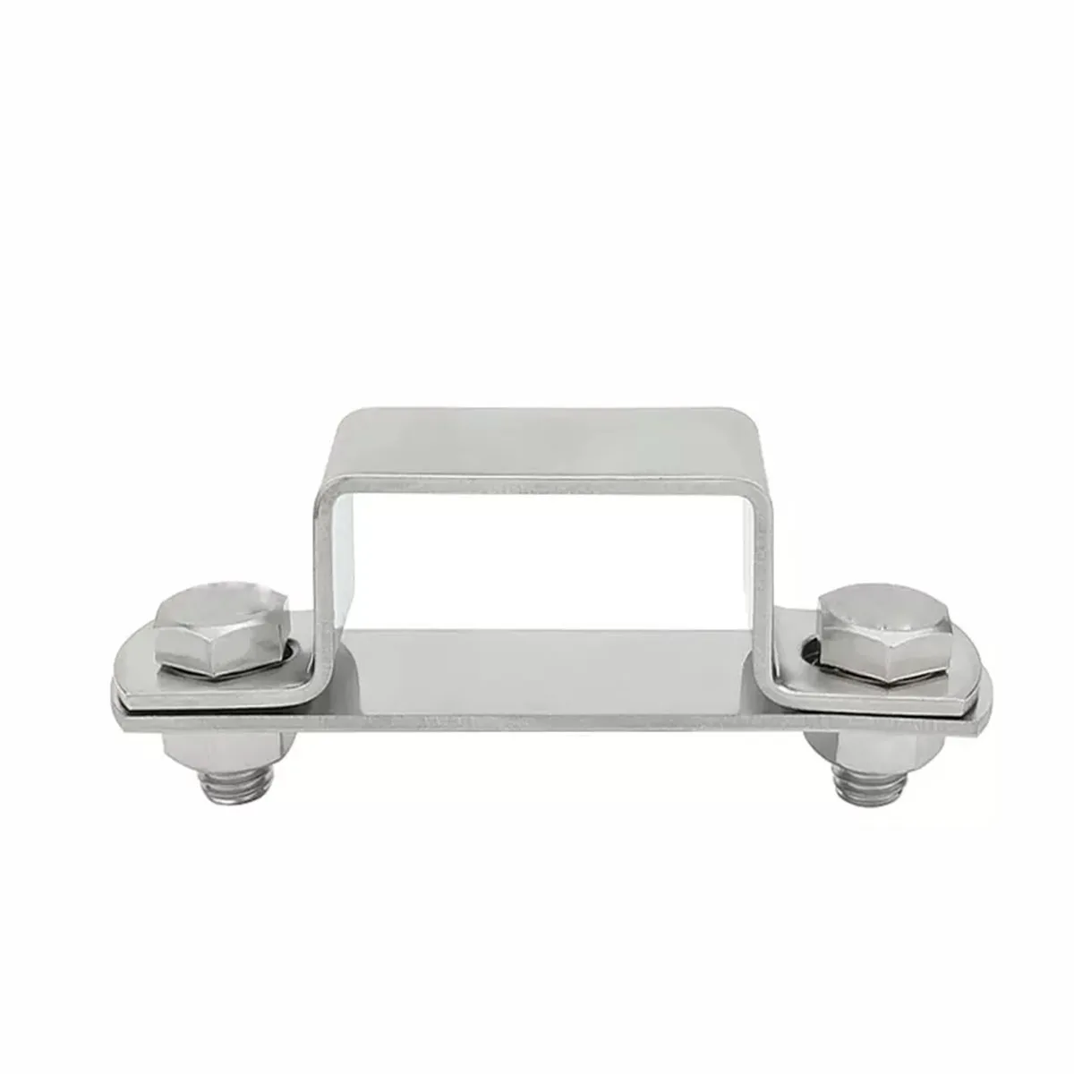 304 Stainless Steel Square Pipe Clamp Right Angle Bracket