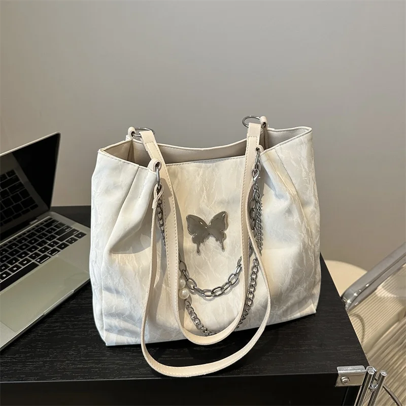 

Leisure large-capacity bag female 2024 new fashion work shoulder bag popular portable tote bag