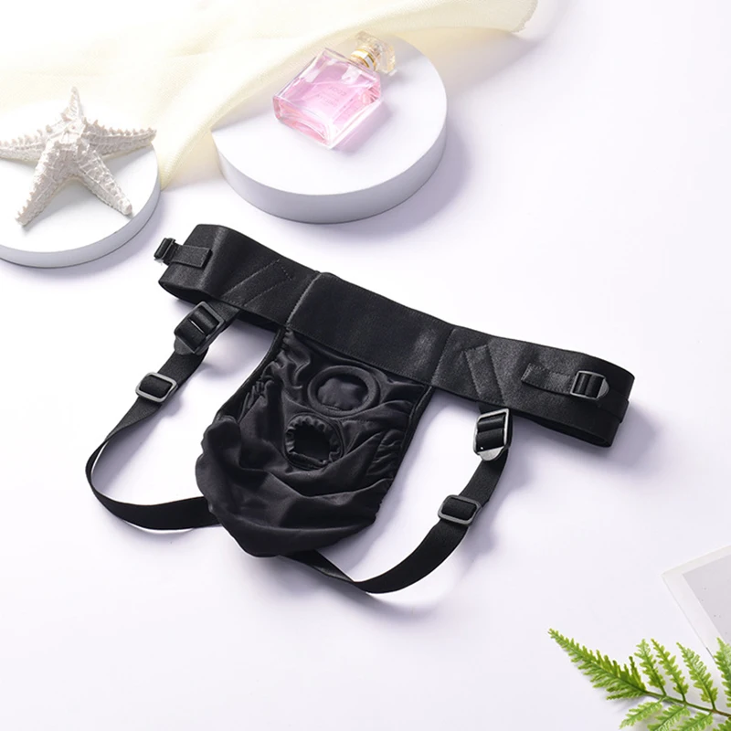 Plus Size Strap on Underwear Harness Strapon Boxers Harness Strapless with Harness Adjustable Belt for Men and Women