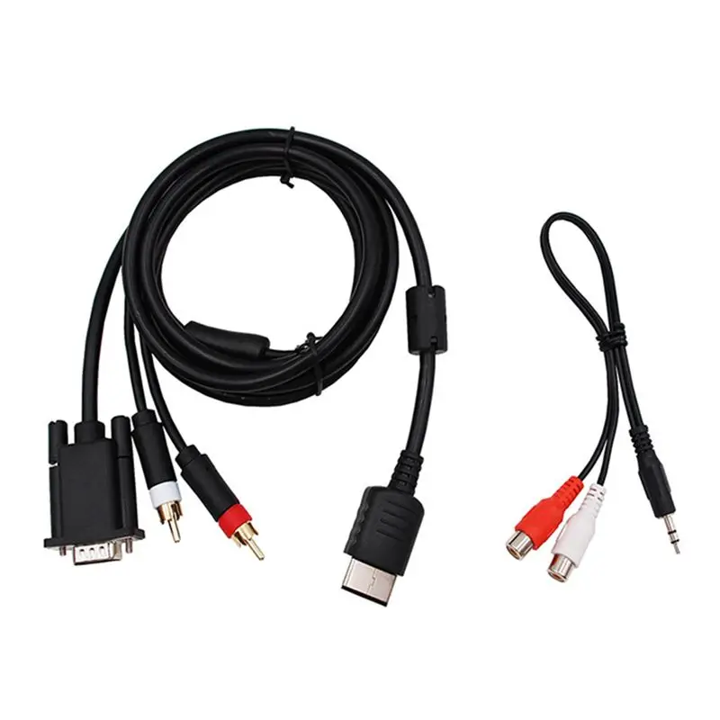 A08E-VGA Cable For Dreamcast High Definition + 3.5Mm To 2-Male RCA Adapter - view 5