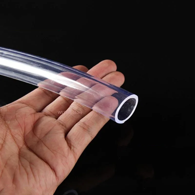 PVC Hoses Transparent Plastic Pipe aquarium water Tube motorcycle Fuel drain 1.6mm 2mm 3mm 4mm 5mm~20mm