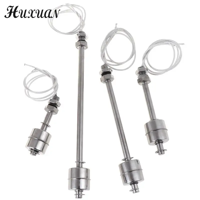 1PC 45MM/65MM/100MM/150MM Stainless Steel Float Switch Vertical Liquid Water Level Sensor Mini Indicator controller Hot