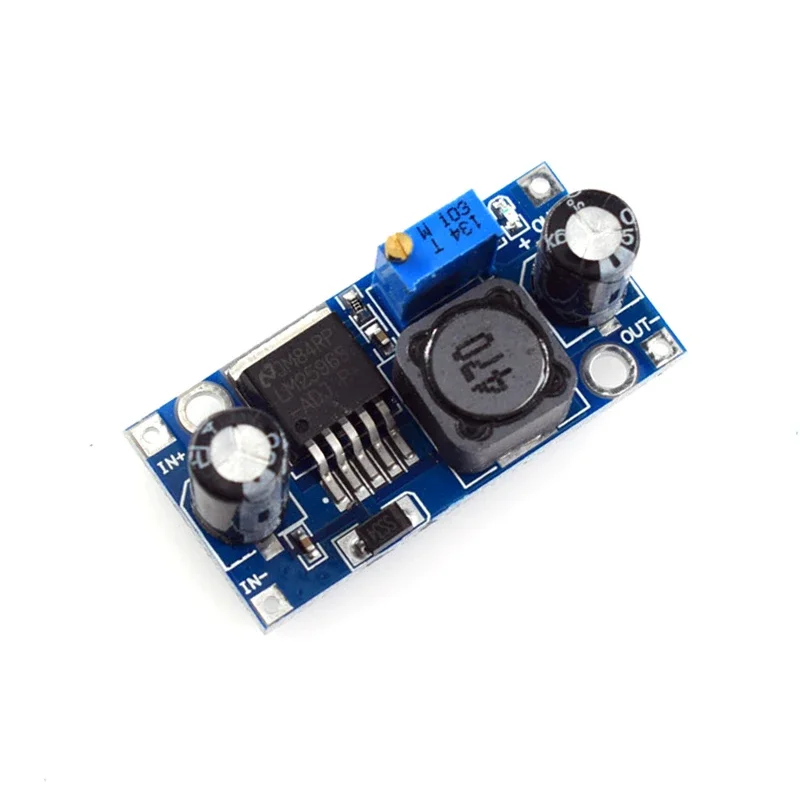 

LM2596SPower supply module Step-down module 5V/12V/24V adjustable Voltage regulator
